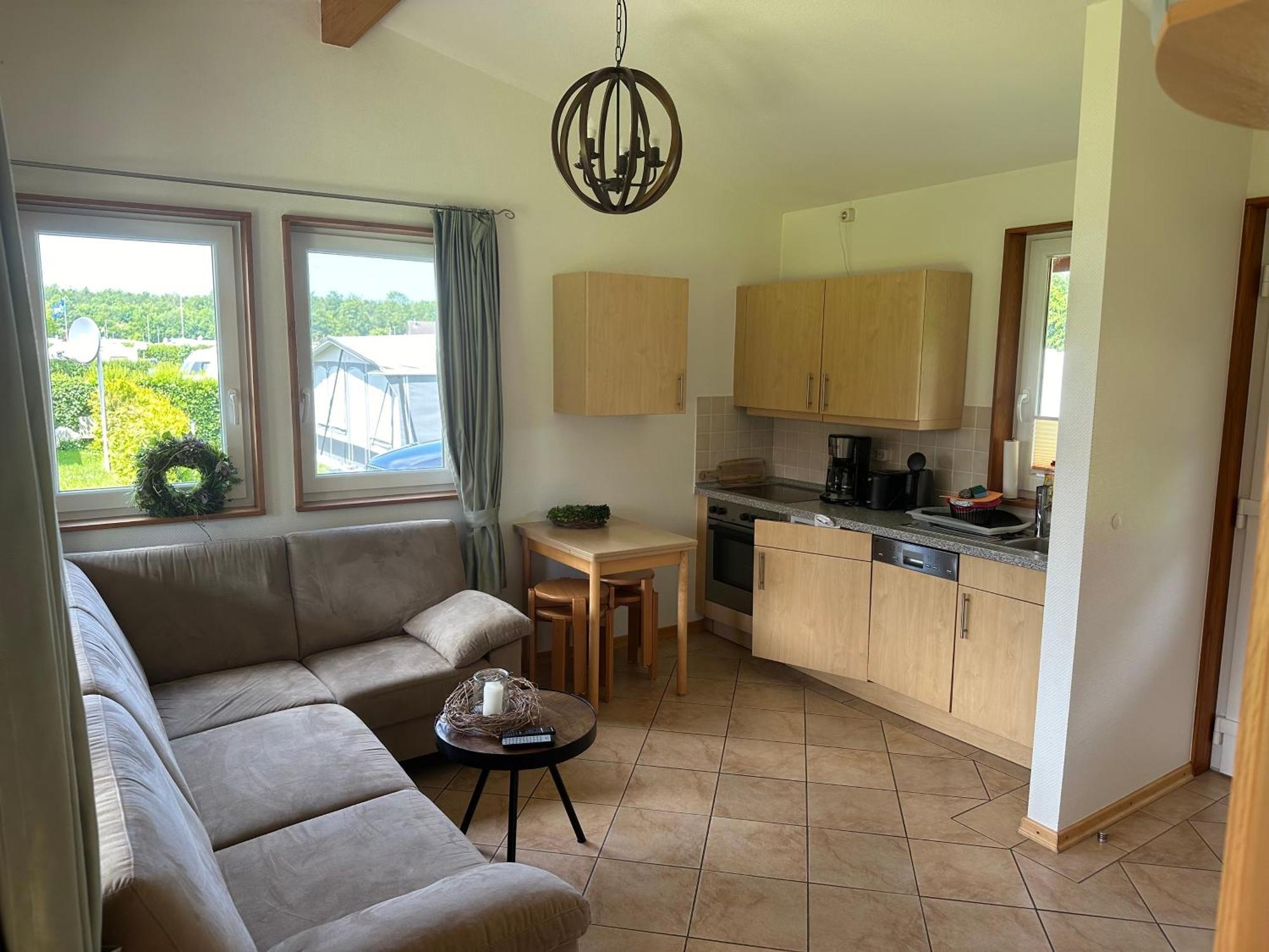 Ferienhaus 3 Campingpark Waldesruh Behrensdorf Esterno foto