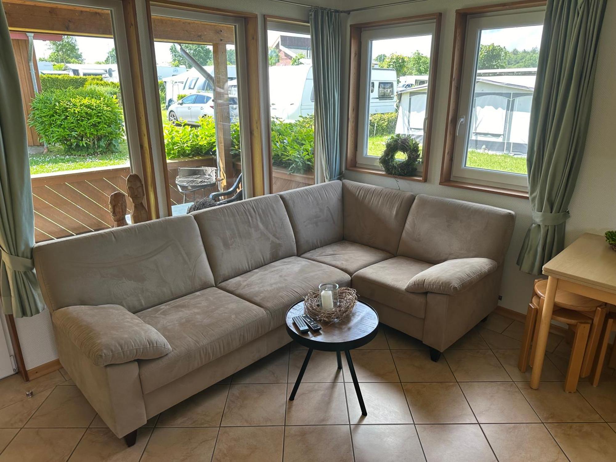 Ferienhaus 3 Campingpark Waldesruh Behrensdorf Esterno foto